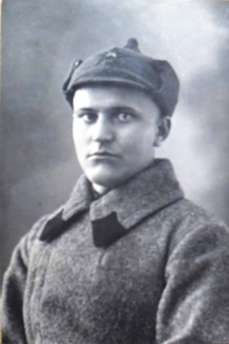 Михаил Григорьевич Малюков – солдат Красной Армии. 1940 г.